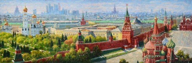 Величие и красота - картина И.В.Разживина