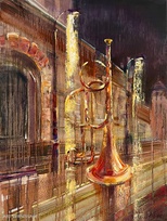 Мелодия отражений - картина М.Н.Жгивалевой