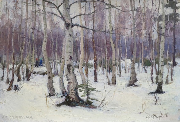 Оттепель - картина А.П.Фирсова