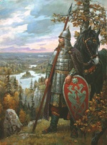 Витязь - картина А.А.Шишкина
