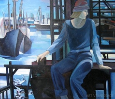 Мечта о море - картина Т.И.Белотеловой