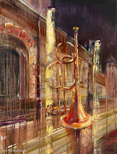 Мелодия отражений - картина М.Н.Жгивалевой