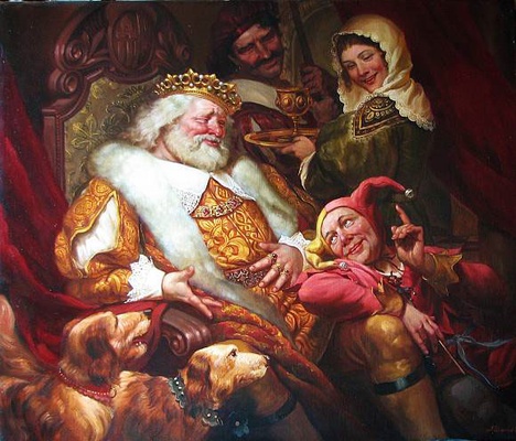 Король и шут картина А.А.Шишкина