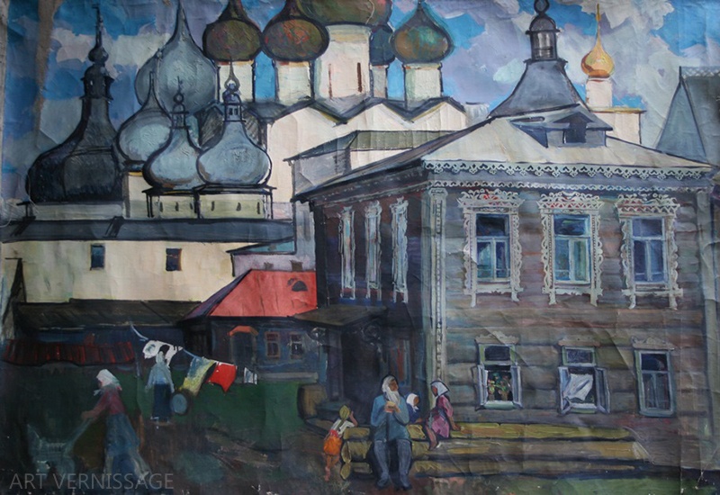 Ростов Великий - картина Ю.П.Лежникова