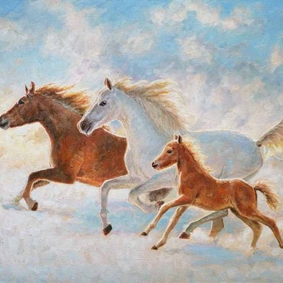 Анималистика, продажа анималистической живописи, картины животных