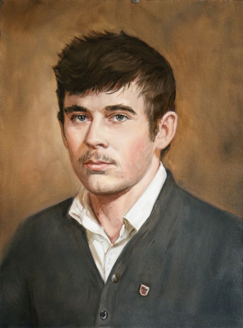 Портрет В.П.Колчина - художник А.Б.Ефремов