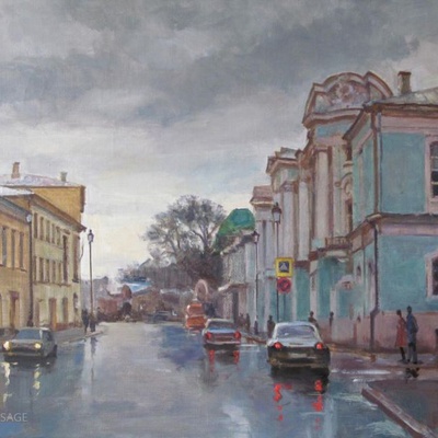 Покровка, вечер