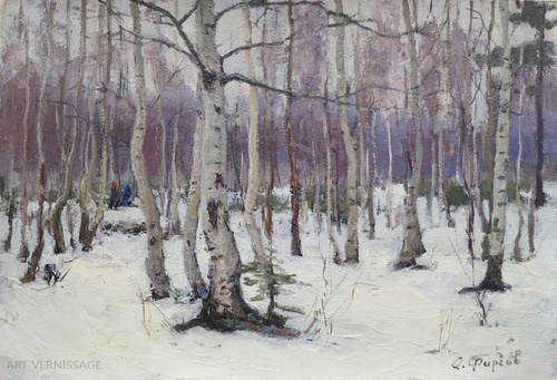 Оттепель - картина А.П.Фирсова