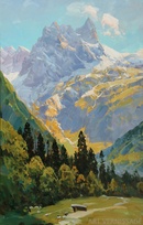 Сентябрь, Суфруджу - картина А.И.Бабича