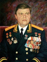 Портрет военного художник И.В.Разживин