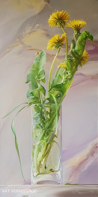 Цветущий май - картина В.В.Скрынникова