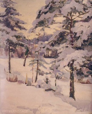 Зимушка - картина А.П.Фирсова