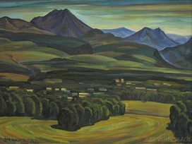 Камчатская долина - картина И.В.Примаченко