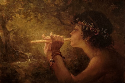 Золотая свирель - картина А.А.Шишкина
