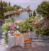 В ожидании лета - картина Н.В.Зюзьковой