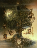 Призрачное дерево - репродукция М.С.Сучилиной