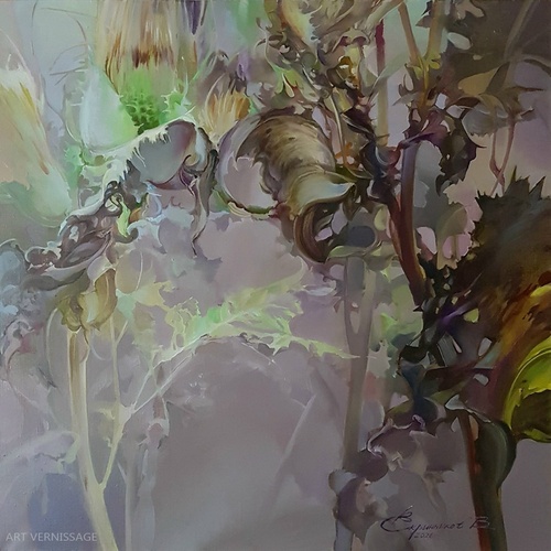 Бодяк - картина В.В.Скрынникова