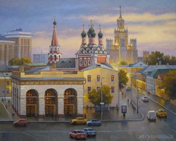 Таганка, вечер - картина М.В.Ланчака