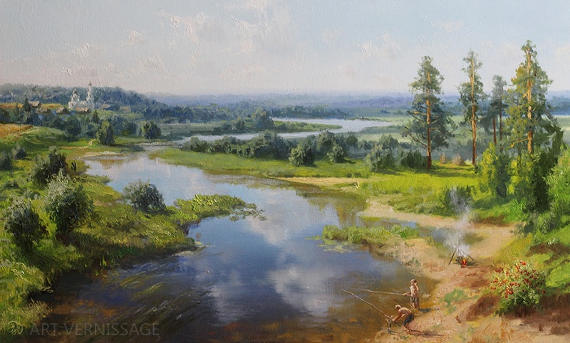 Хороший денек - картина В.Ю.Жданова