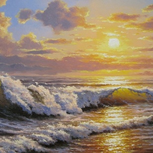 Волна - картина М.А.Ильина