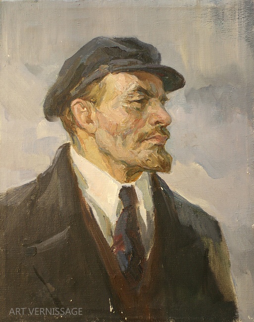 Портрет Ильича - картина А.П.Фирсова