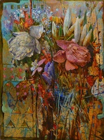 Цветы, импровизация 2 - художник С.Н.Лукьянов