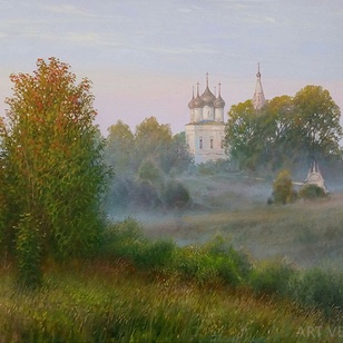В рассветных лучах - картина В.Н.Палачева