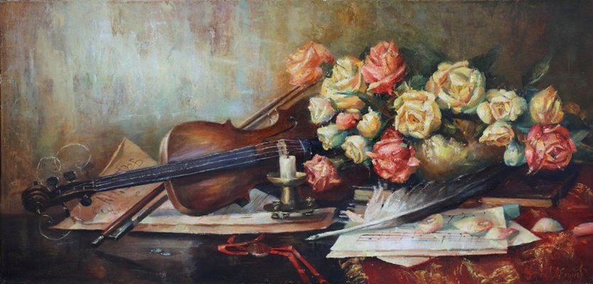 После концерта - картина В.Ю.Екимова