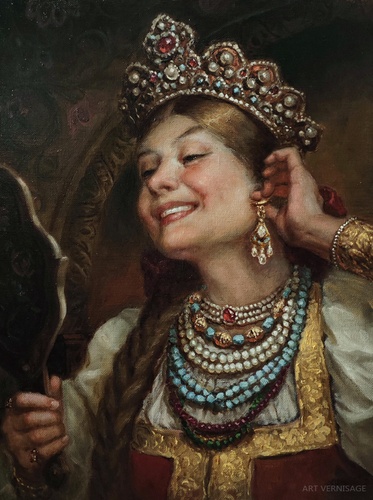 Я ль на свете всех милее - картина А.А.Шишкина