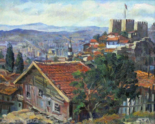 Анкара, старая крепость - картина И.В.Примаченко