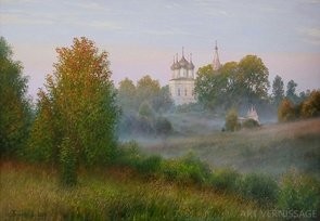 В рассветных лучах - картина В.Н.Палачева