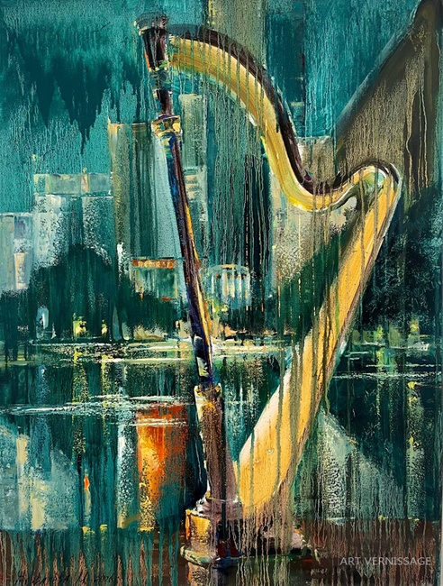 Сон струн - картина М.Н.Жгивалевой