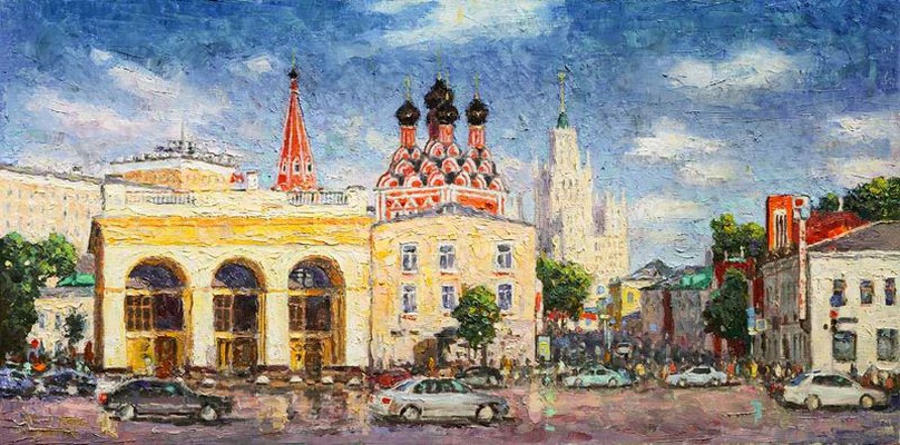Солнечное настроение - картина И.В.Разживина