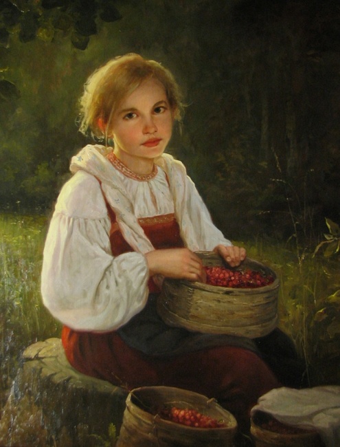 За ягодами картина А.А.Шишкина
