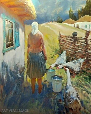 Июнь 41 - картина Е.П.Лимарева