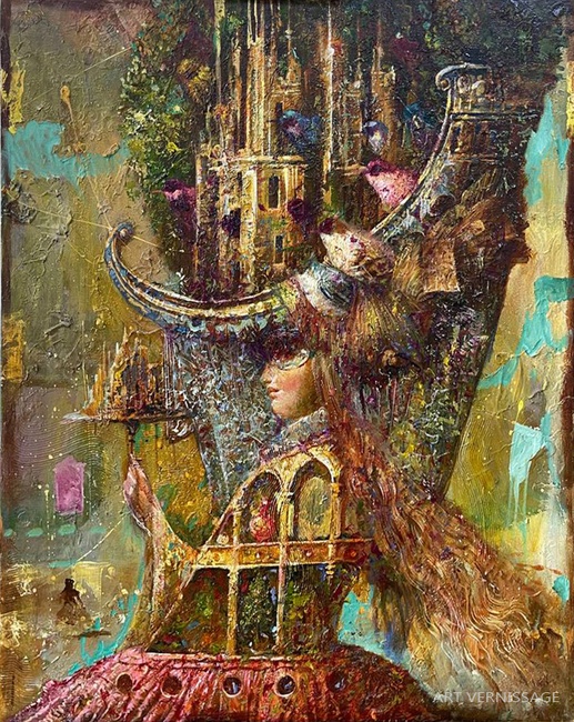 Импровизация 28 - картина С.Н.Лукьянова