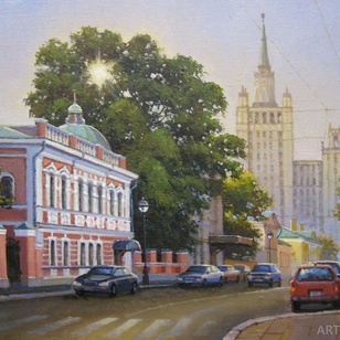 Большая Никитская - картина М.В.Ланчака