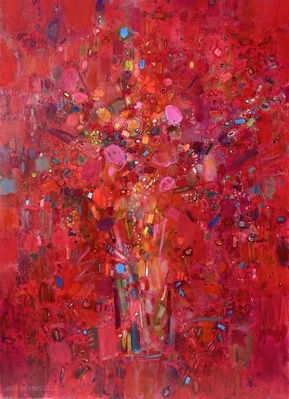 Истинный красный - true red - картина Л.А.Малафеевского