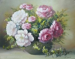 Цветы - натюрморст С.Ф.Годустовой