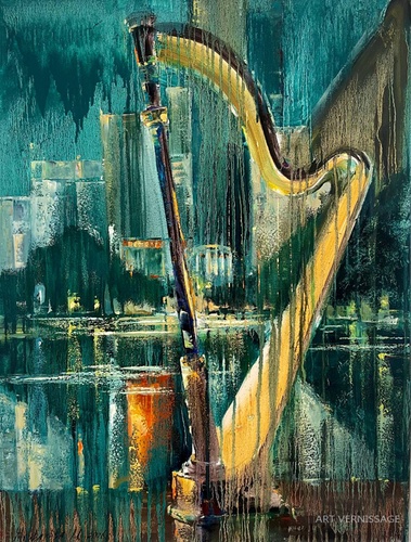Сон струн - картина М.Н.Жгивалевой