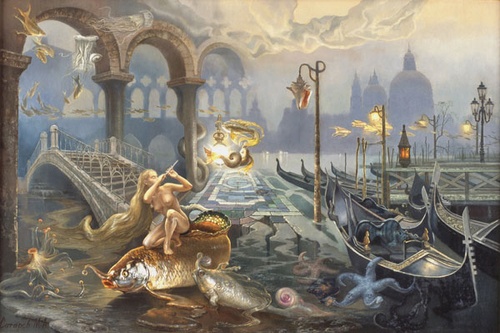 Венецианский сон репродукция картины М.А.Сатарова