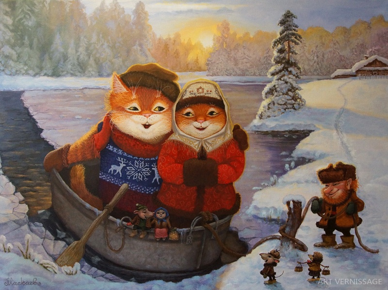 Невеста с другого берега - картина А.В.Маскаева