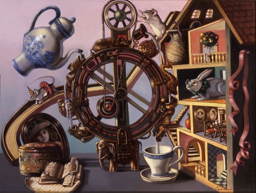 Волшебное колесо - репродукция картины М.С.Сучилиной