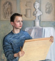 Упорный ученик - художник А.Б.Ефремов