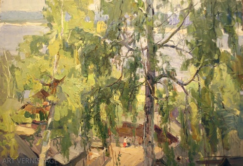 Солнечное лето - картина А.П.Фирсова