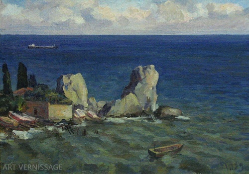 Гурзуфские камни - картина И.В.Примаченко