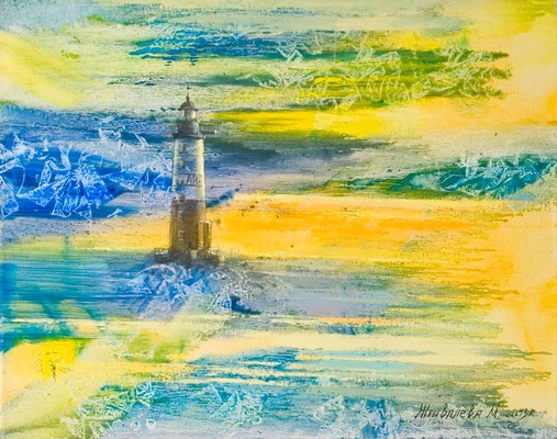 Картина маяк икеа
