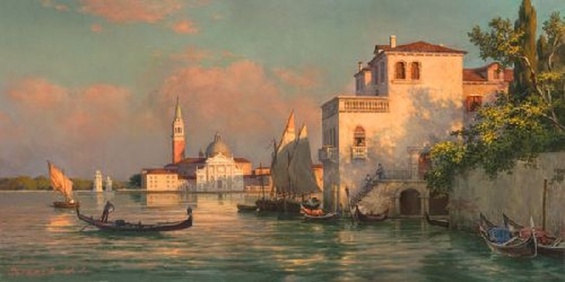 Венеция 3 репродукция картины М.А.Сатарова