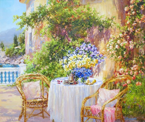 Жаркий день - картина Н.В.Зюзьковой