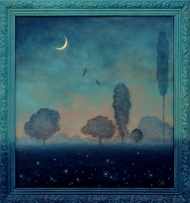 Лунатики - картина Л.А.Помещиковой